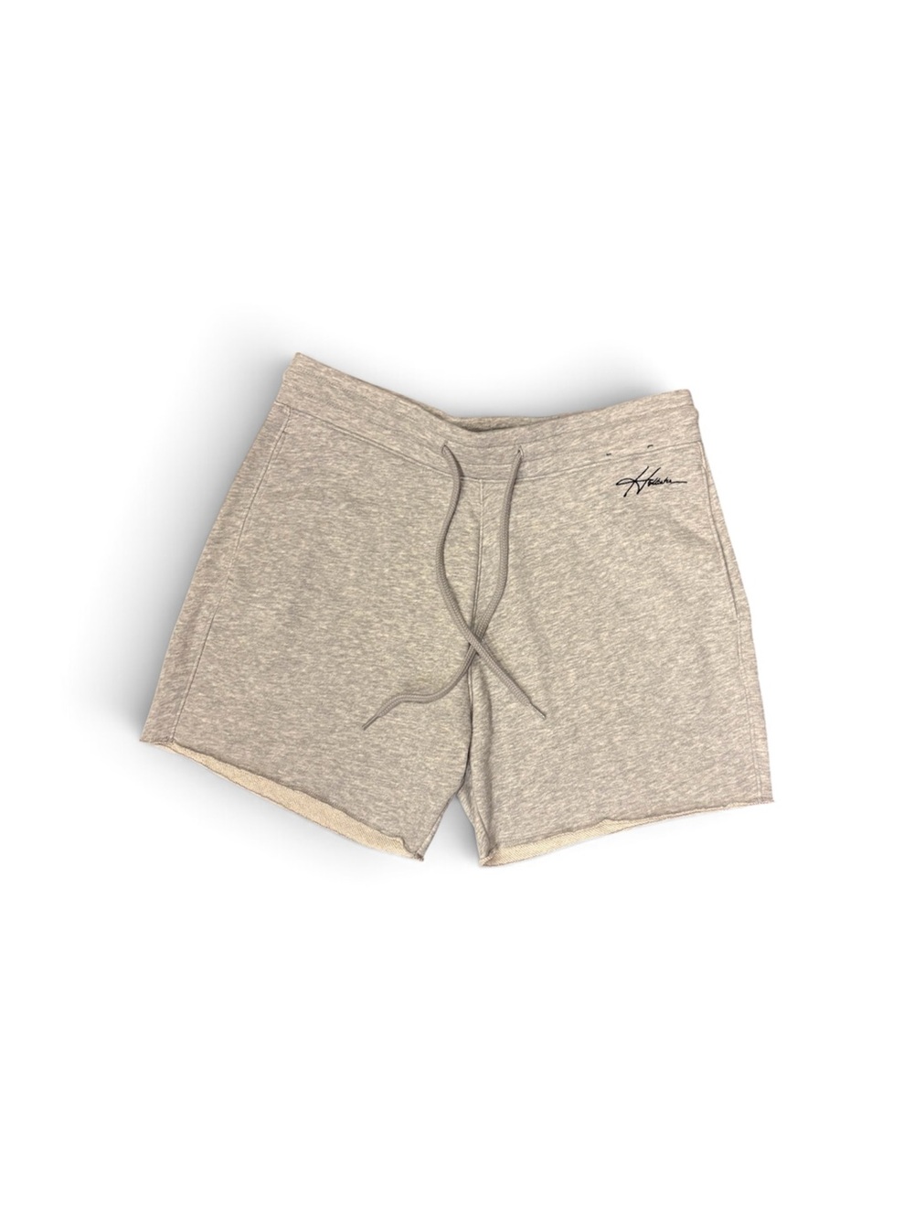 Hollister Men’s Neutral Heather Drawstring Shorts